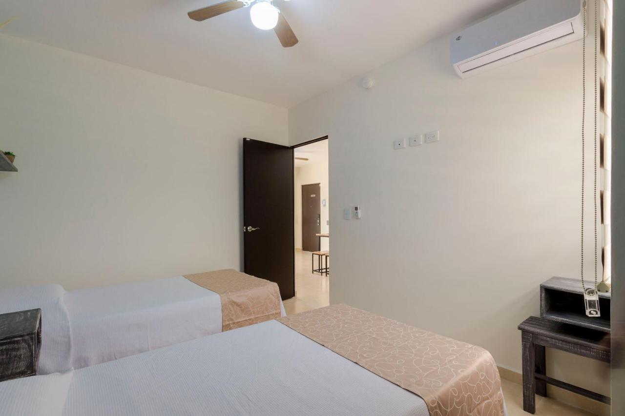 Bright & Relaxing Full Apartment Cancún Exterior foto